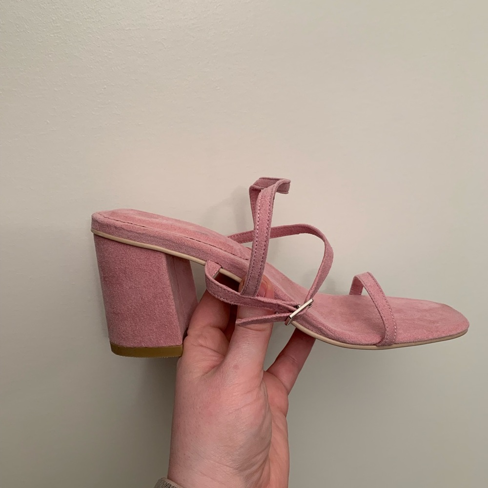 Rafa ankle strap block heel sandal